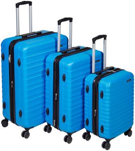 AmazonBasics Hardside Spinner Cheap Luggage - Multi-Piece Set