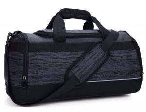 men's gym duffle bag with shoe compartment