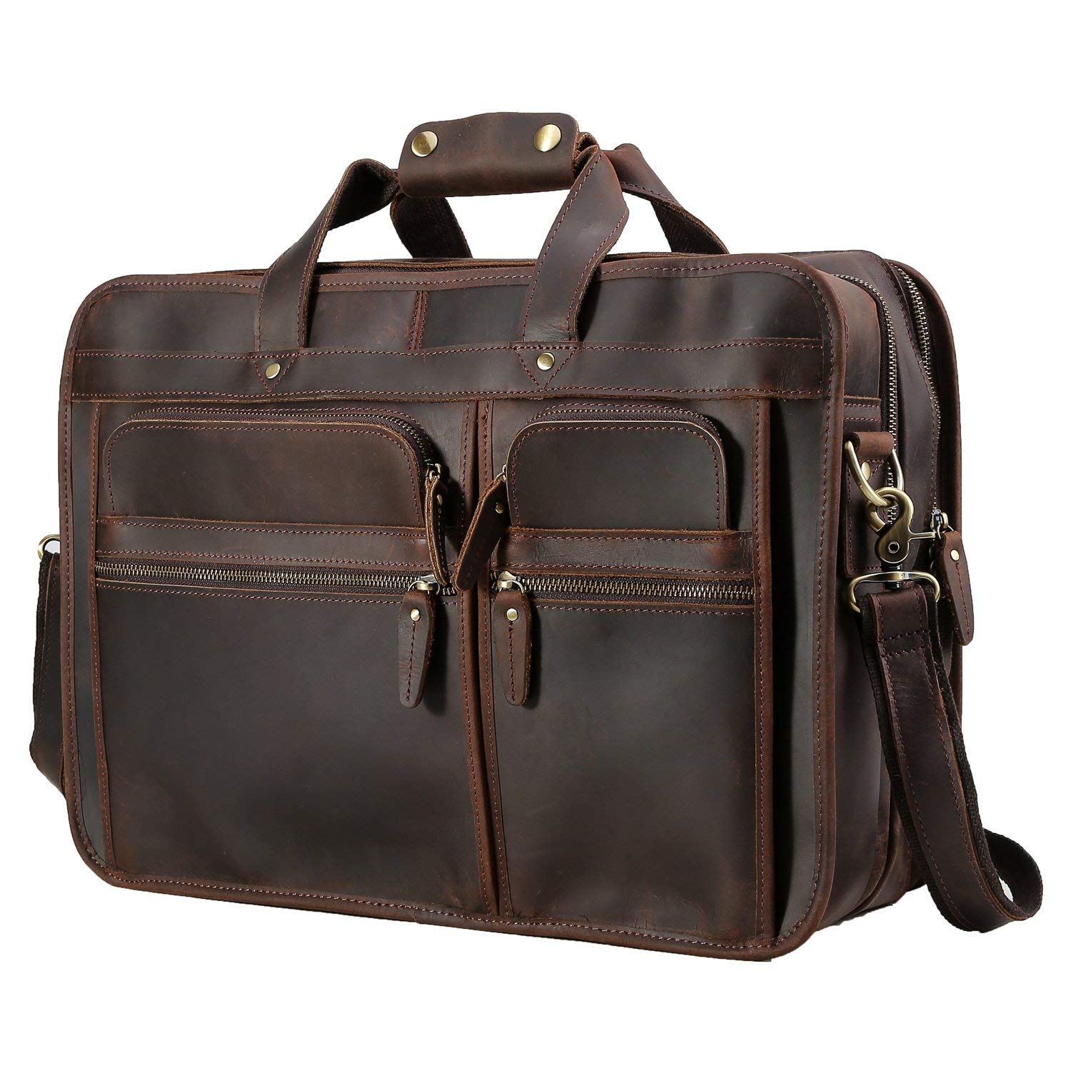 The 10 Best Leather Briefcases for Men 2022 - Luggage & Travel